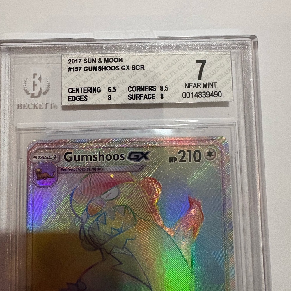 Gumshoos GX Secret Rainbow Rare 157/149 - Picture 2 of 3